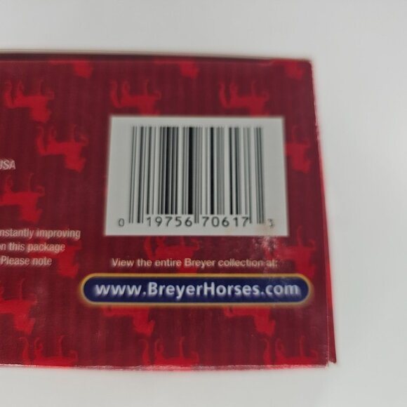 Breyer Retro Western Horse Ornament 700617 FURY PRANCER and Native American 2007 - Picture 5 of 9